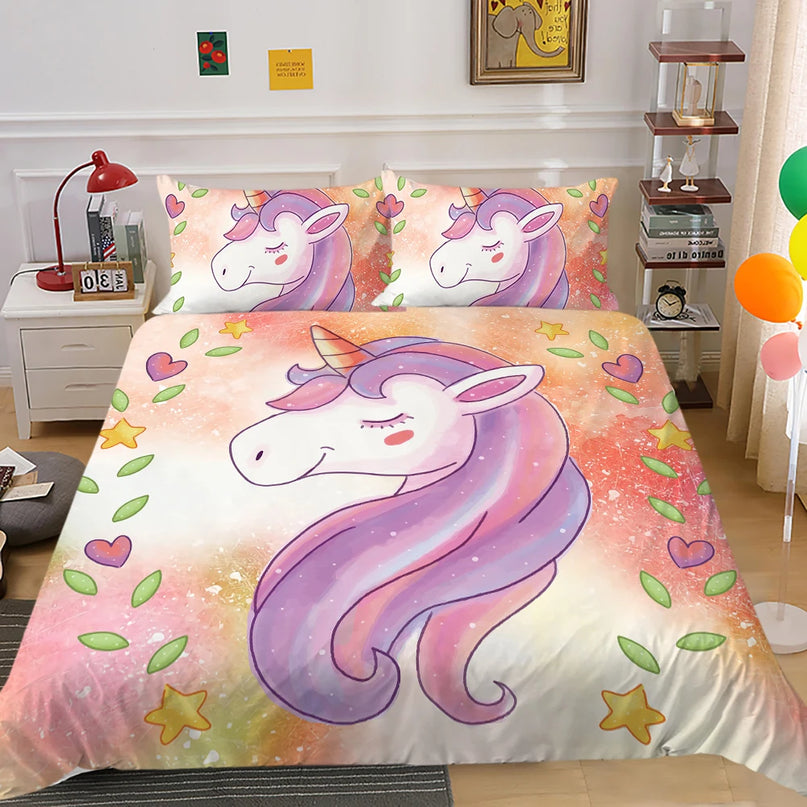 Deine Einhorn Bettwäsche für galaktische