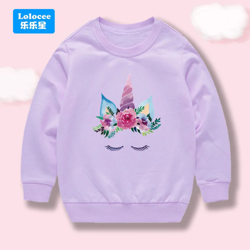 Dein süßer Einhorn Hoodie in Pink!