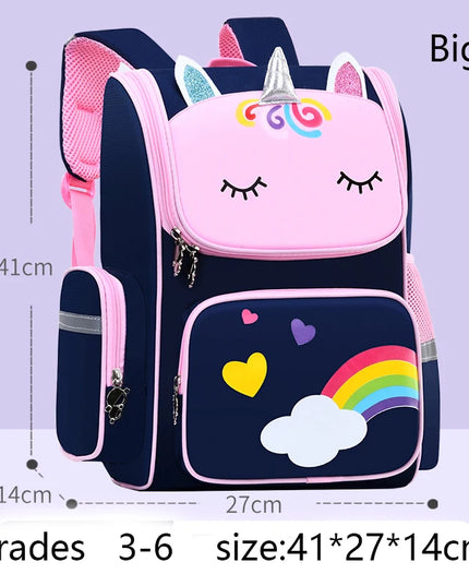Dein lila Einhorn Rucksack mit viel Platz!