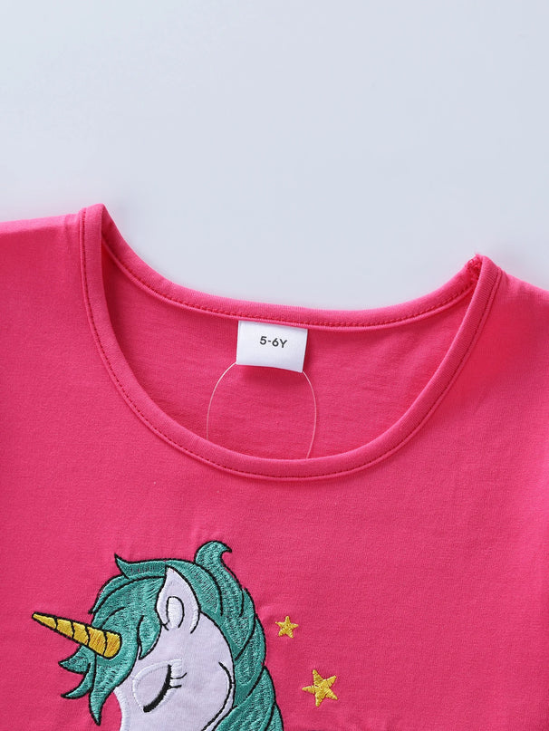 Dein zauberhaftes Einhorn Kleid Fuchsia!