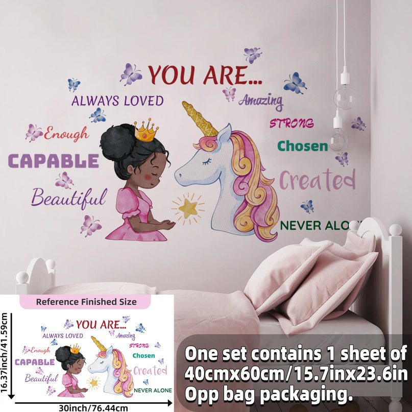 Dein inspirierendes Einhorn Wandtattoo