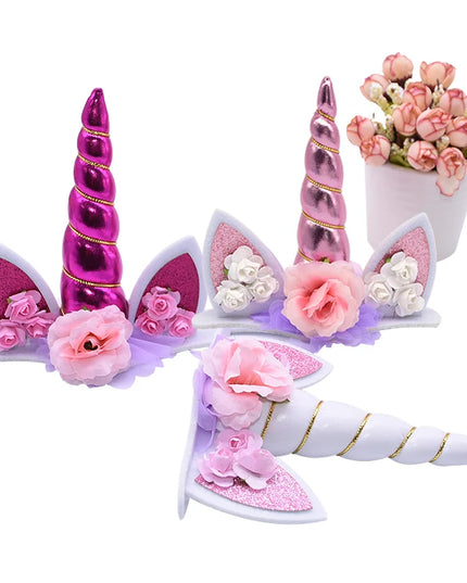 Glamouröser Einhorn Backform Topper