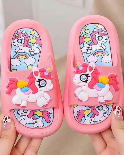 Hautfarbene Einhorn Hausschuhe für Kids!
