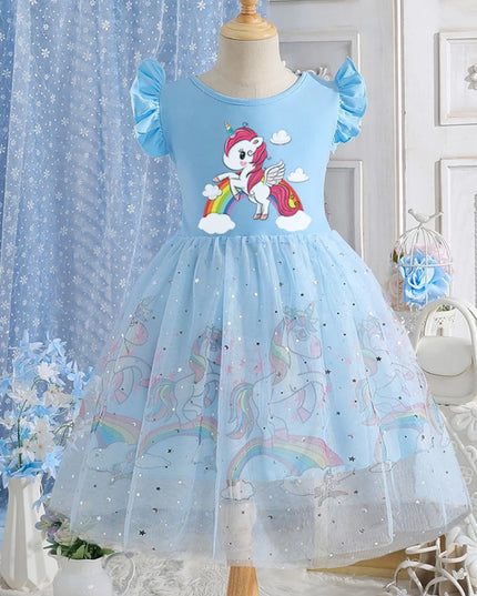 Dein fröhliches Einhorn Kleid im