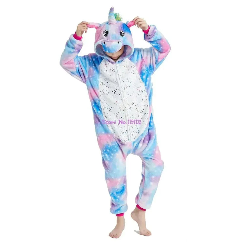 Dein kuscheliger Einhorn Onesie Panda-Style!