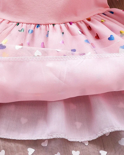 Dein zauberhaftes Einhorn Kleid in Pink!