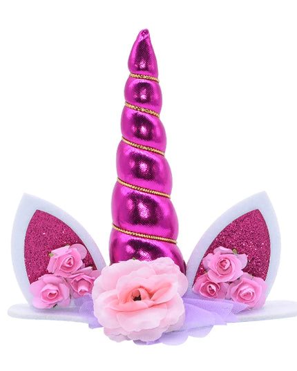 Glamouröser Einhorn Backform Topper