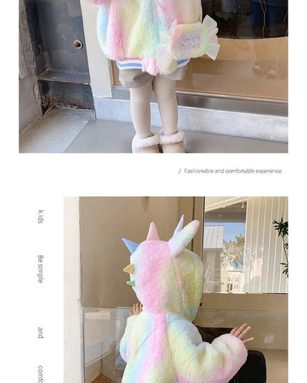 Deine zauberhafte Einhorn Jacke mit Tasche!