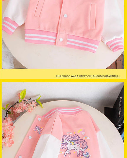 Süße Einhorn Jacke in Pink!