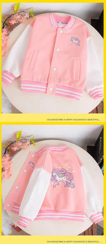 Süße Einhorn Jacke in Pink!
