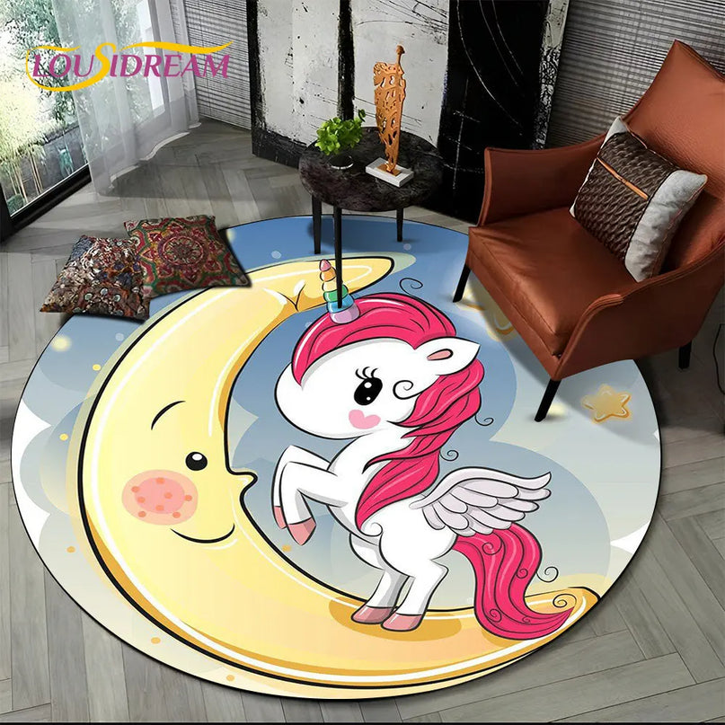 Dein Einhorn Sessel Teppich Traum!