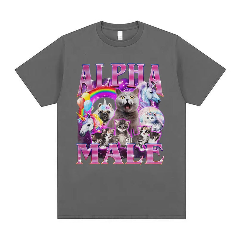 Dein süßes Einhorn T-Shirt: Alpha Cat in