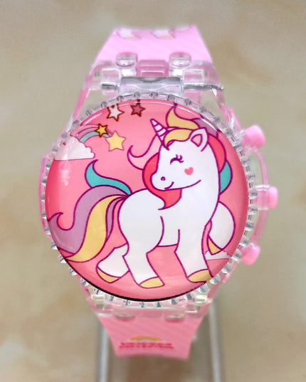 Deine leuchtende Einhorn Uhr mit Musik