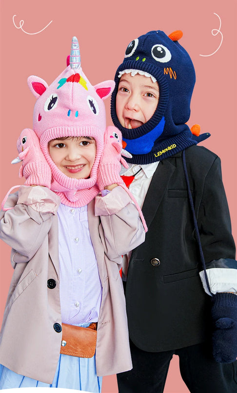 Dein cooler Einhorn Beanie für warme Ohren!