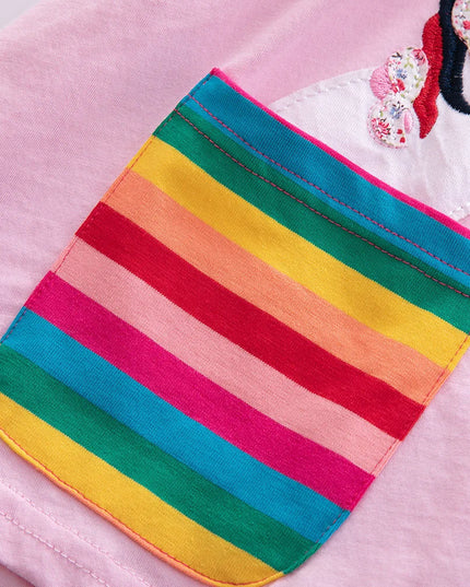 Dein zauberhaftes Einhorn Kleid mit Taschen!