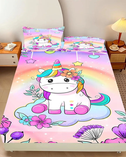 Dein süßes Einhorn Bettlaken für Kids &