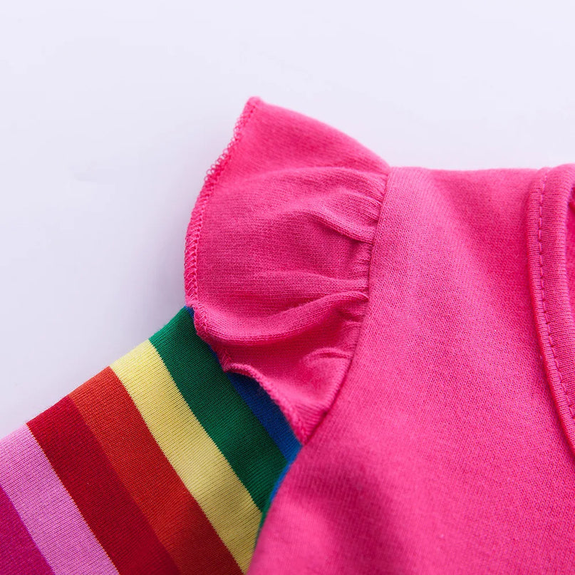 Fuchsia Einhorn Kleid: Dein Herbst-Highlight!