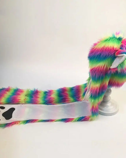 Deine magische Einhorn-Mütze mit Pfoten!