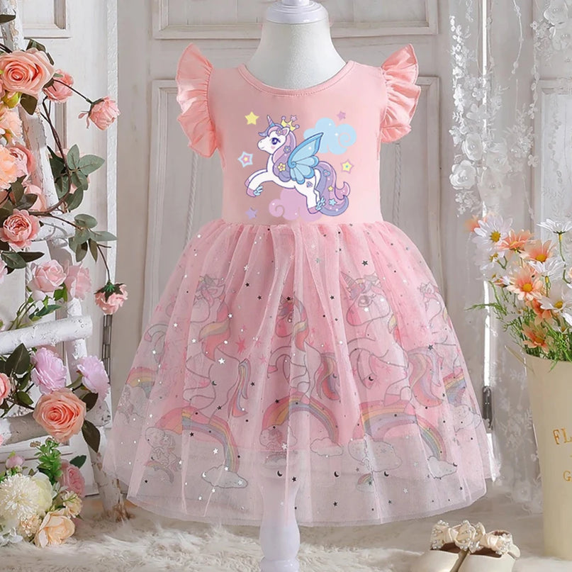 Dein süßes Einhorn Kleid mit zarten