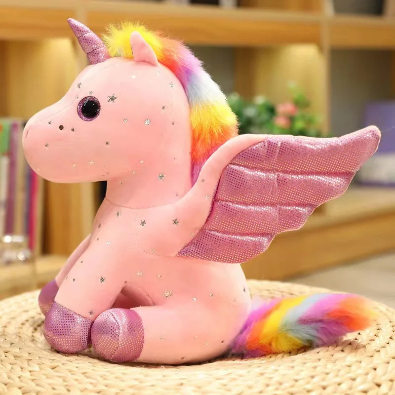 Kuscheliger Einhorn Plüsch-Anhänger