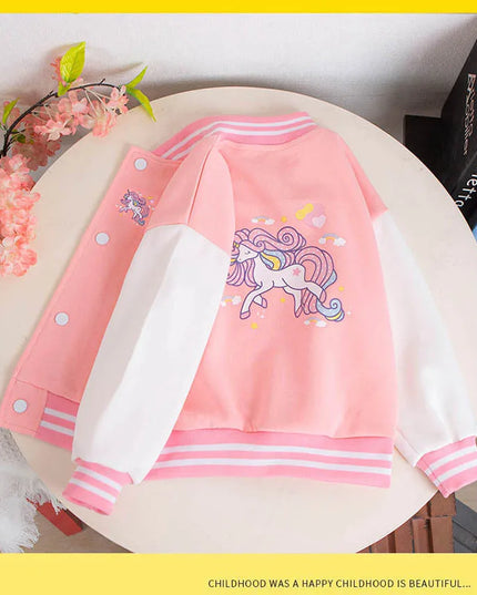 Deine trendige Einhorn Baseball Jacke in