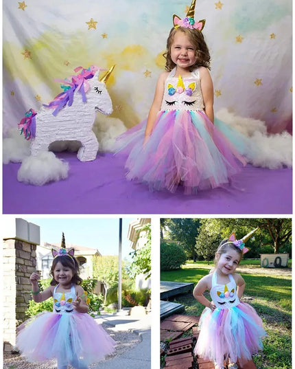 Dein traumhaftes Riesen Einhorn Tüllkleid!