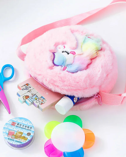 Regenbogen-Einhorn Umhängetasche zum