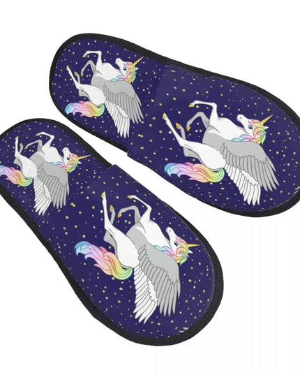 Deine neuen Einhorn Hausschuhe – so weich!