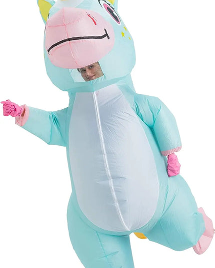 Gruselig-Süss: Dein Skelett Einhorn Kostuem!