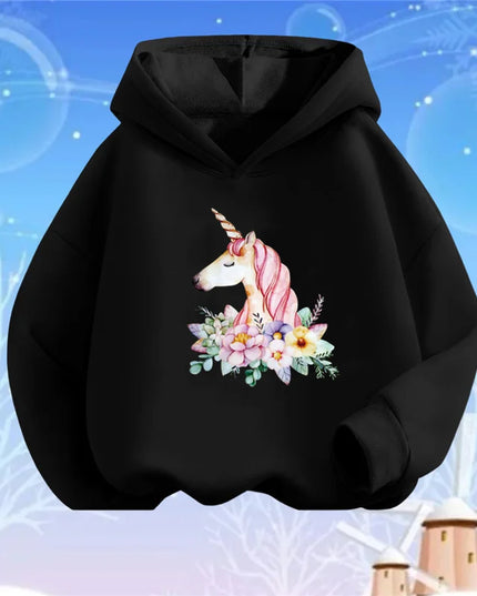 Deine magische Einhorn Jacke in Dunkelrot!
