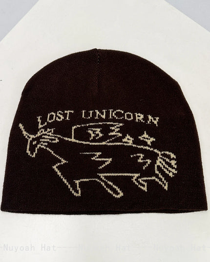 Dein trendiger Einhorn Beanie in Pink!