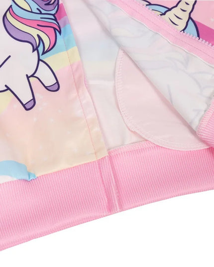 Deine zauberhafte Einhorn Jacke in Rosarot!
