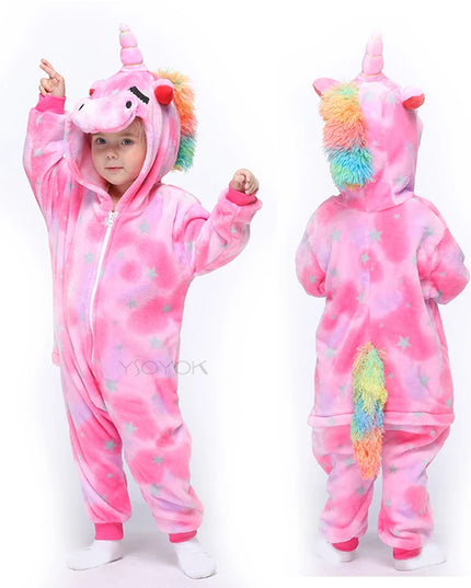 Der flauschigste Einhorn Decke Overall für