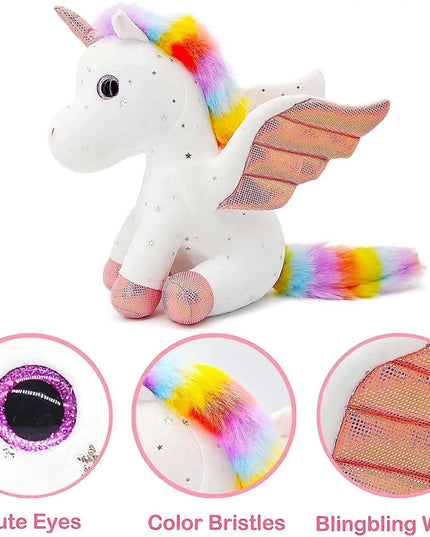 Dein Farbenfrohes Einhorn Plüschtier wartet!