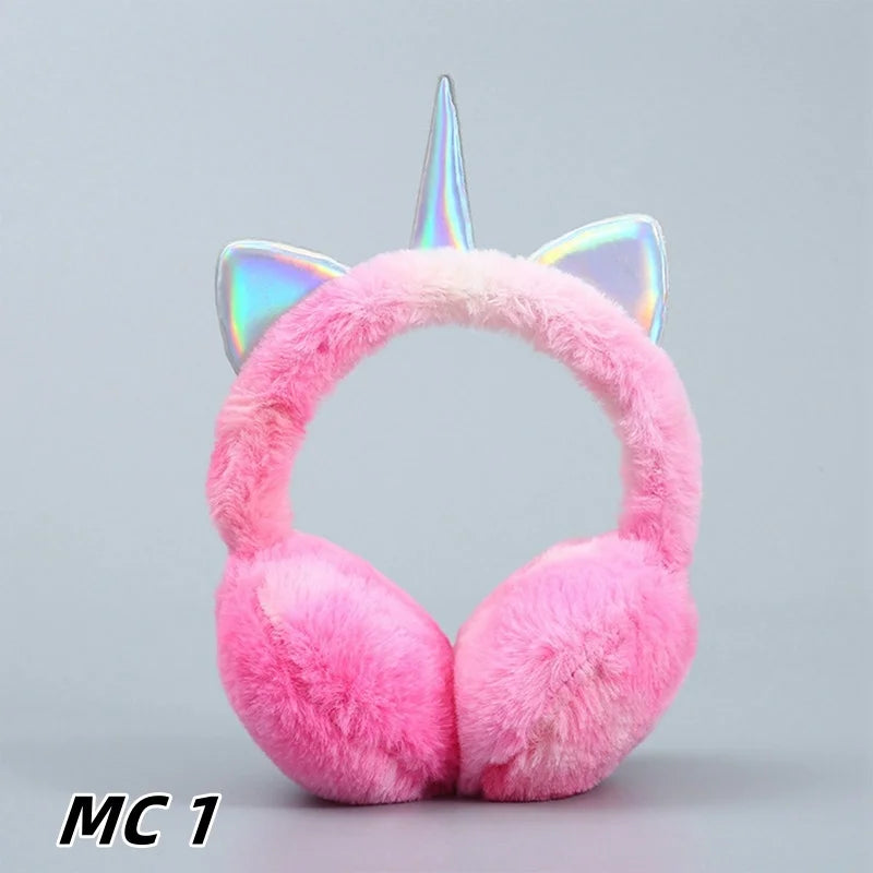 Kuschelige Einhorn Ohrenschützer!