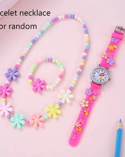 Süßes Einhorn Armband mit Uhr-Set!