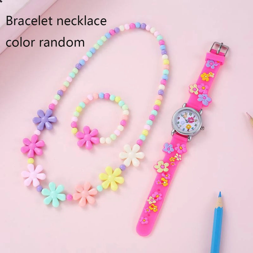 Süßes Einhorn Armband mit Uhr-Set!