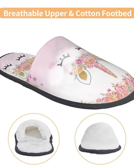 Fantasievolle Einhorn Hausschuhe für dich!