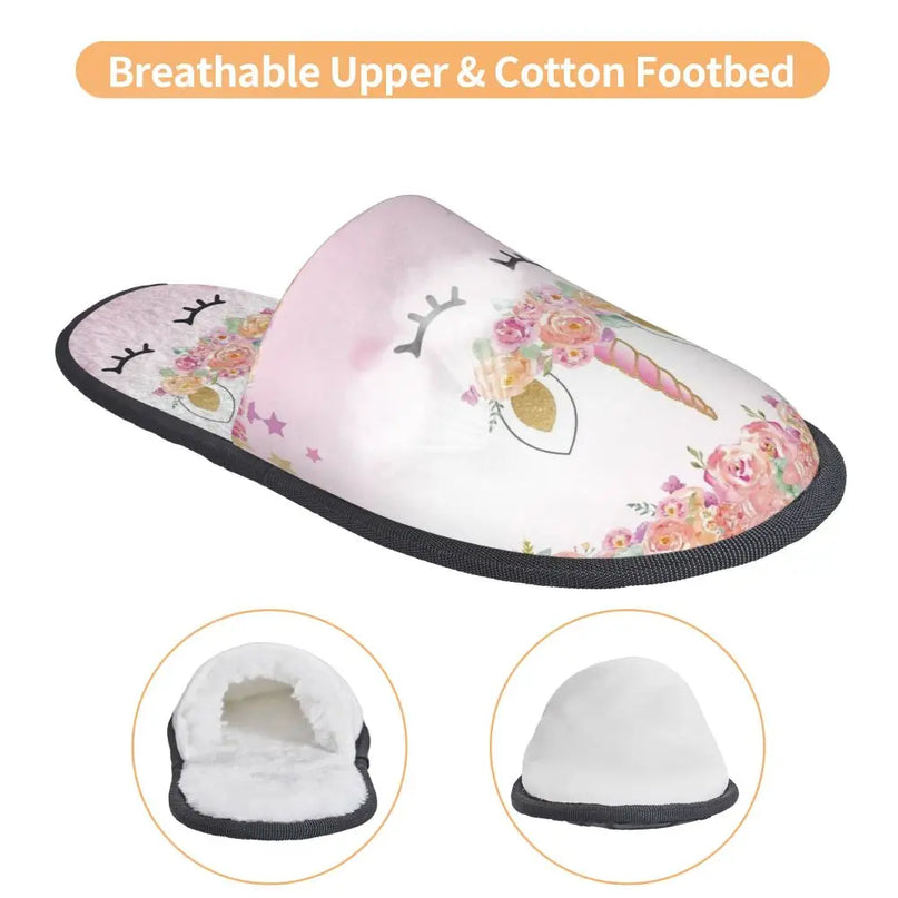 Deine flauschigen Einhorn Hausschuhe!