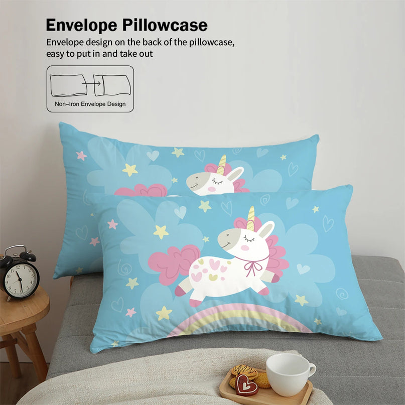 Deine Einhorn Bettwäsche mit