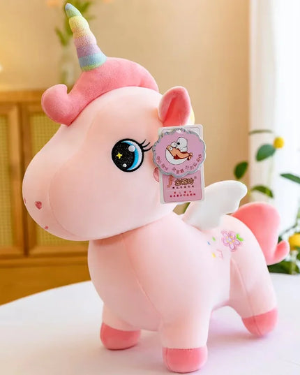 Dein kuscheliges Einhorn Plüschtier Pink!