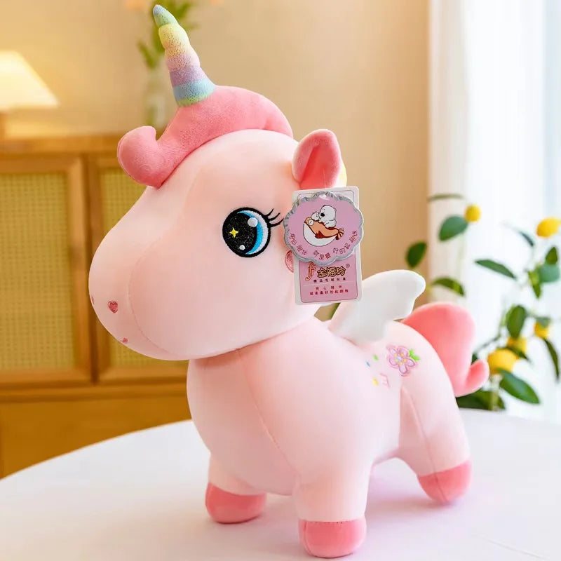 Dein kuscheliges Einhorn Plüschtier Pink!