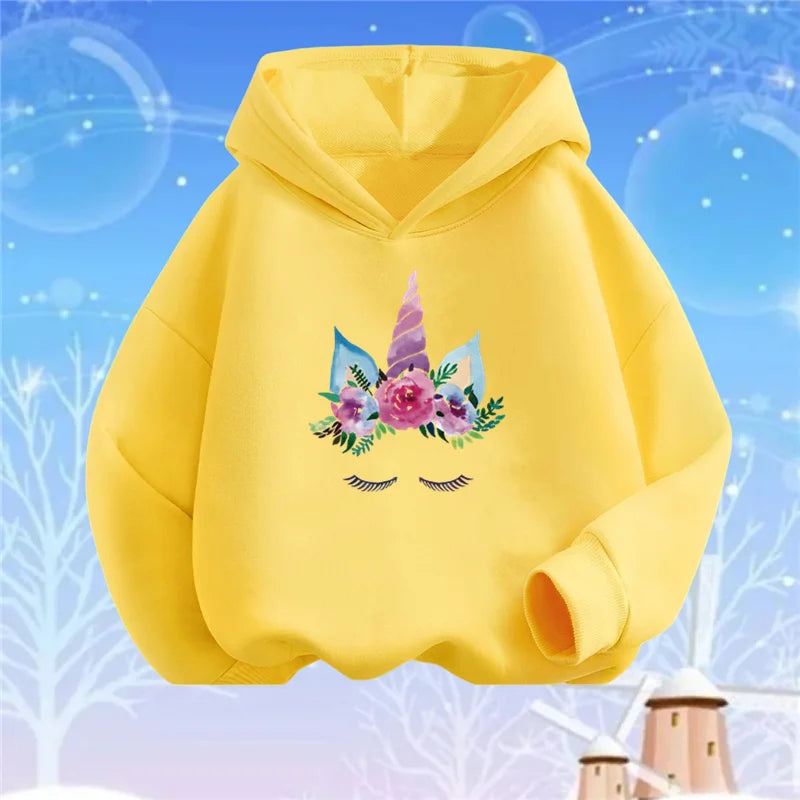 Die traumhafte Einhorn Jacke in Dunkelpink!