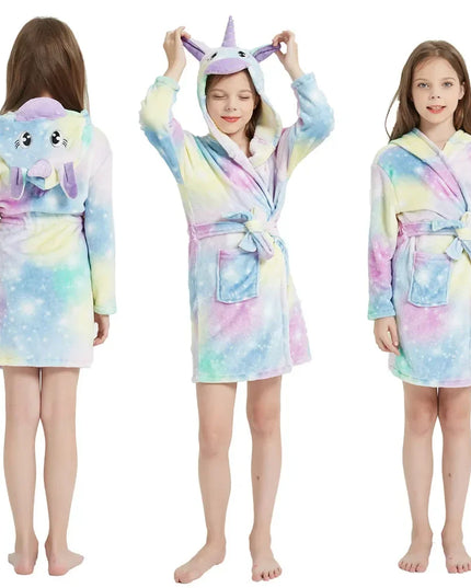 Cooler Einhorn Pyjama in tiefem Blau!