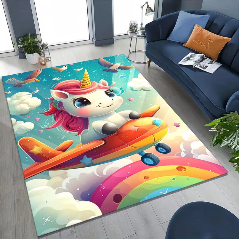 Dein Regenbogen Einhorn Sessel