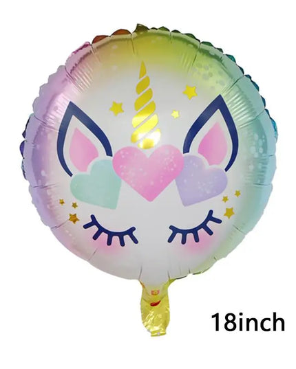 Feiere magisch mit diesen Einhorn Ballons!