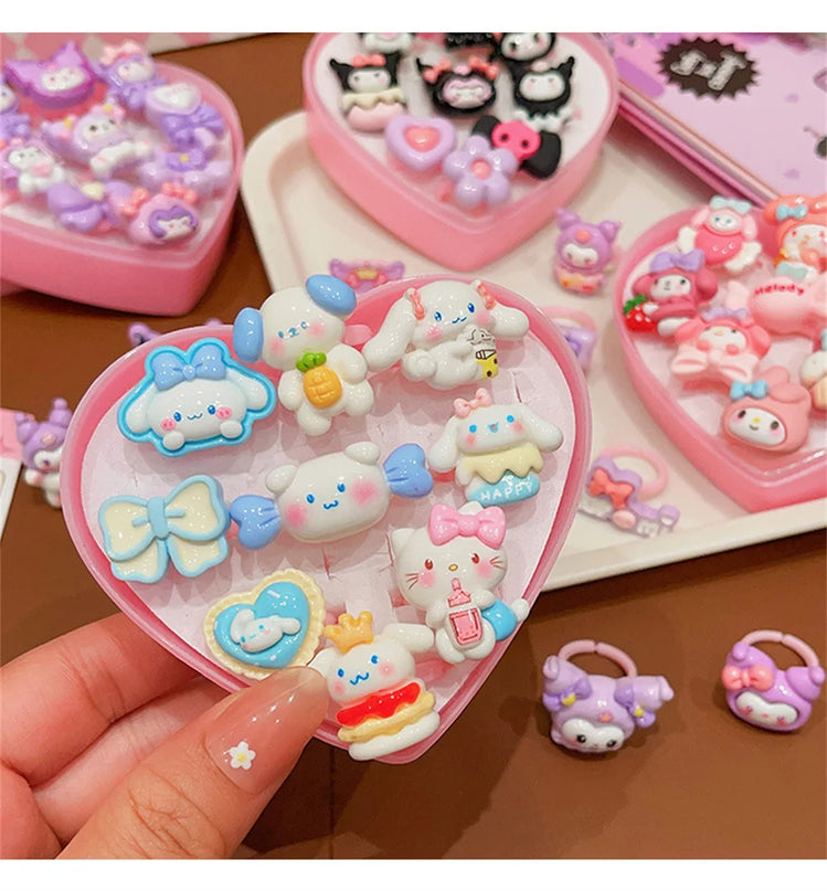 Dein tierisch süßer Einhorn Ring im Set!