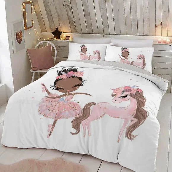 Deine moderne Einhorn Bettwäsche Prinzessin