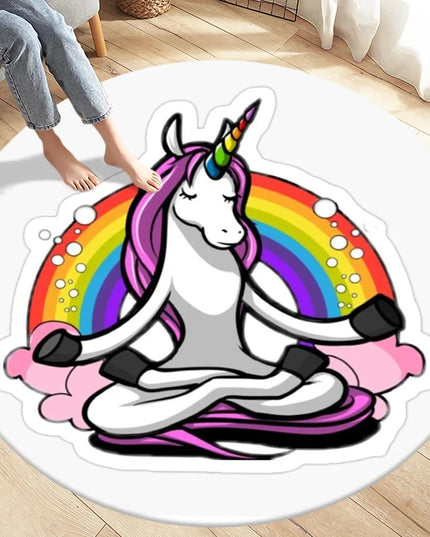 Glitzernder Einhorn Teppich für dein Zuhause!