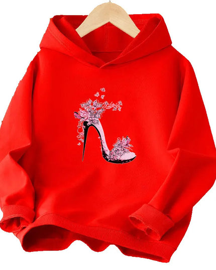 Dein cooler Einhorn Hoodie in Rot!